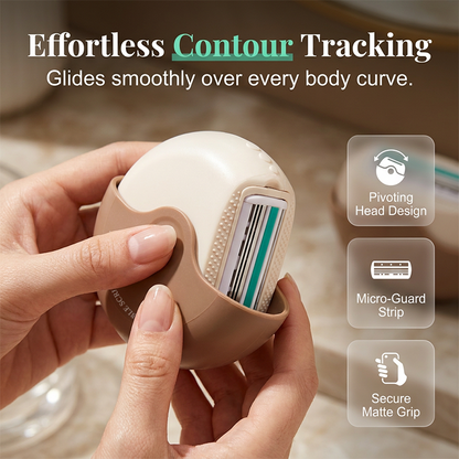 🔥 Summer Limited Deal: 49% OFF ☀️ Portable 3-Layer Hair Shaver with Rotating Cover